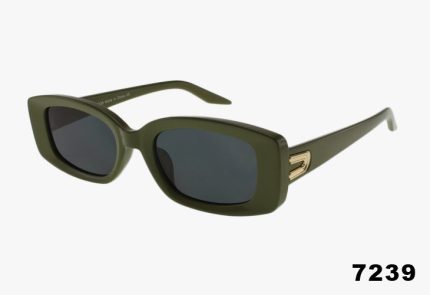 7239 - Wholesale Fashion Medium Square Shaped Sunglasses